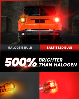 Lasfit L2-1156R LED Bulb 500% brighter than halogen bulbs