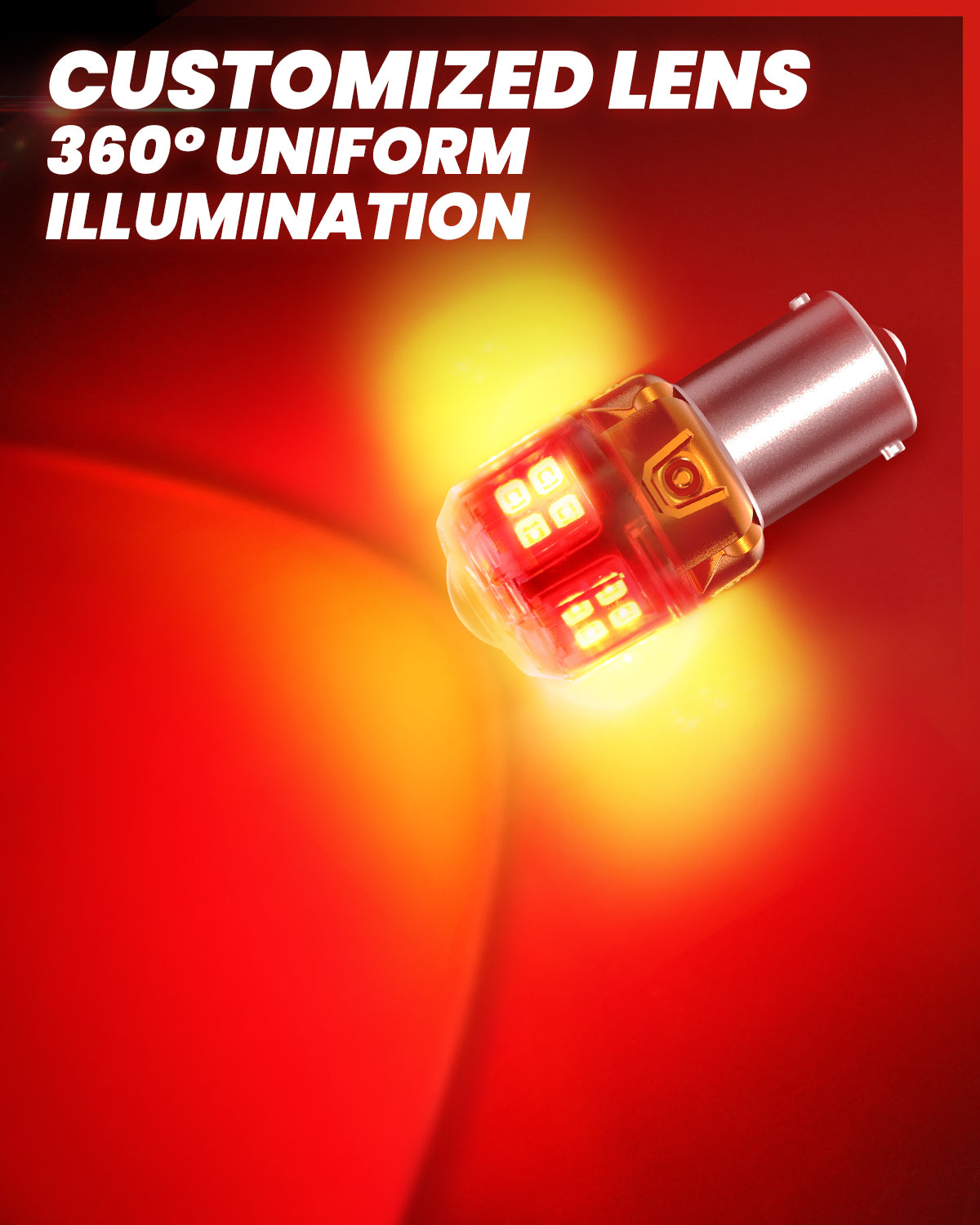 Lasfit L2-1156R LED Bulb 360° uniform illumination