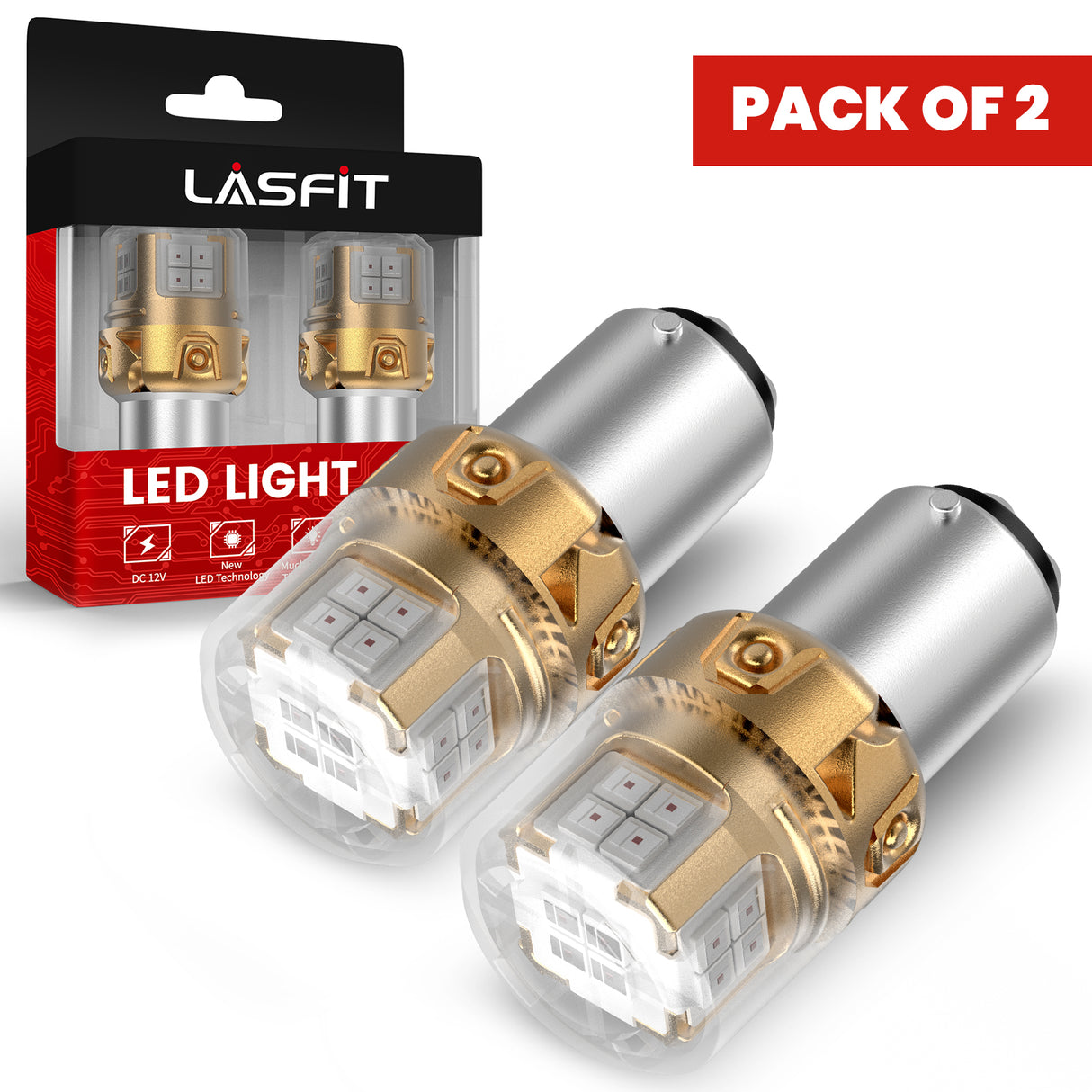 Lasfit L2-1157R LED bulbs