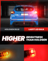 Lasfit red L2-3157 LED Bulb 500% brighter than halogen bulbs