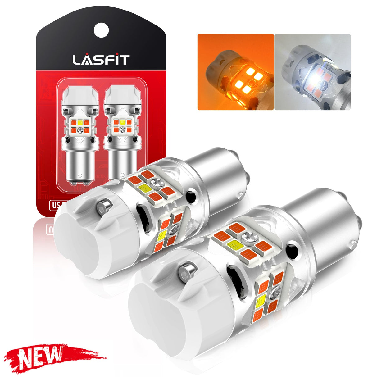 Lasfit switchback T3-1157 led bulbs