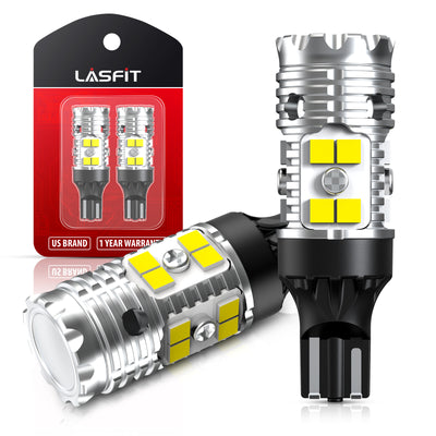 Lasfit white 921 led bulbs for backup lights/cargo lights