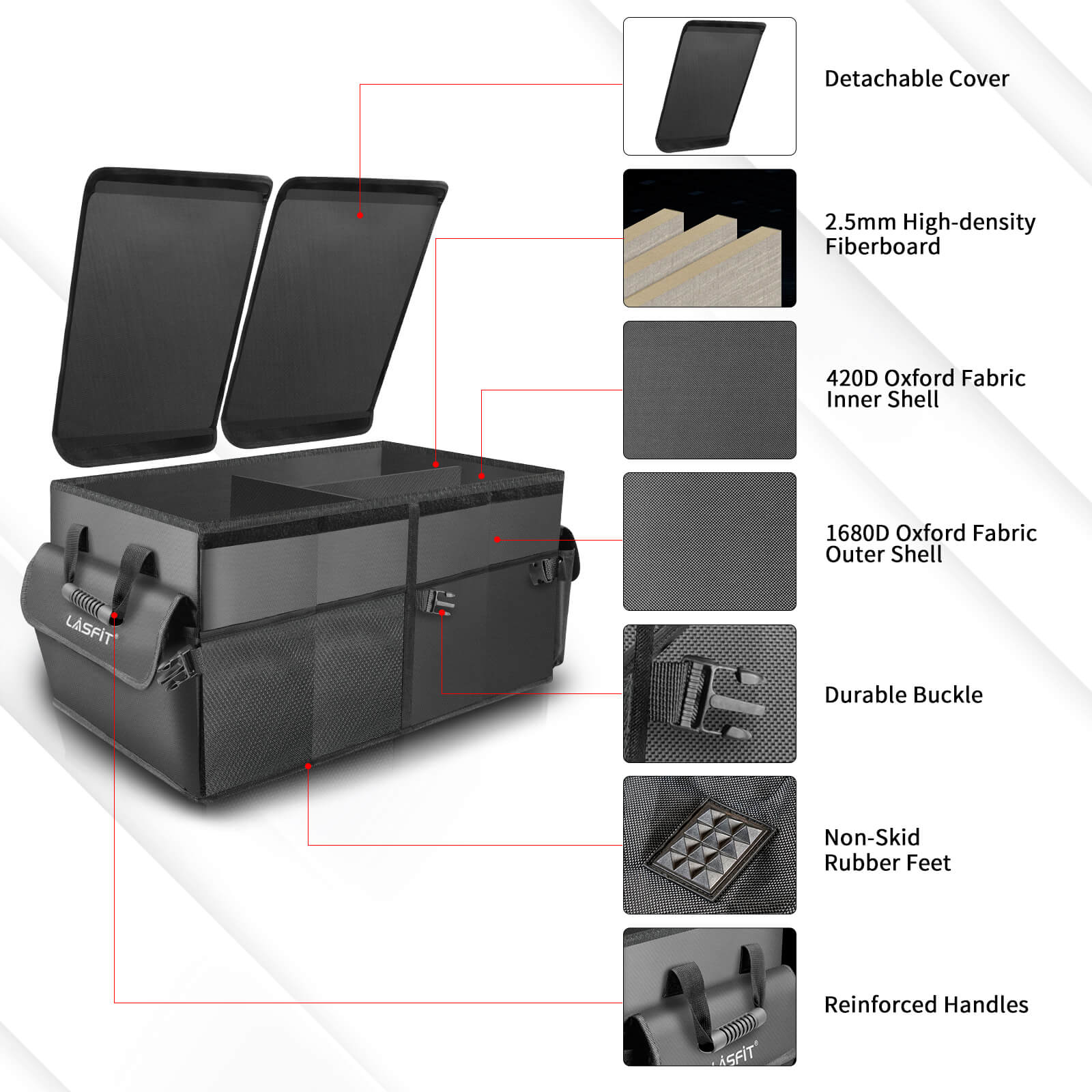 Sports and Leisure :: Vehicle Accessories :: Vehicle accessories and  organisers :: Car Organiser Pokar InnovaGoods 2 Units