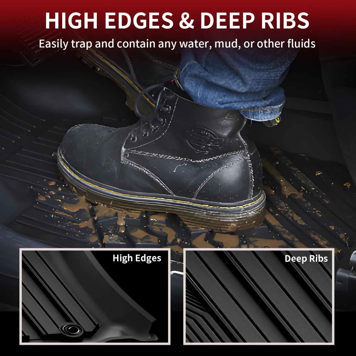 Lexus GX460 High Edges Floor Mats