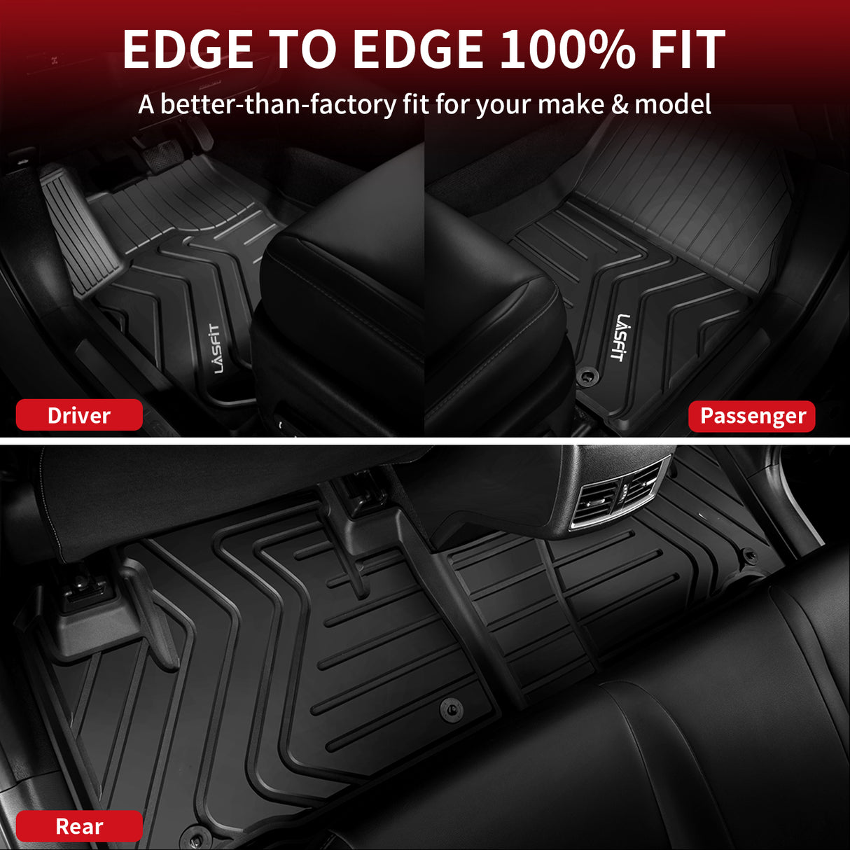 Lexus NX300 NX300h NX200t Edge to Edge Floor Mats