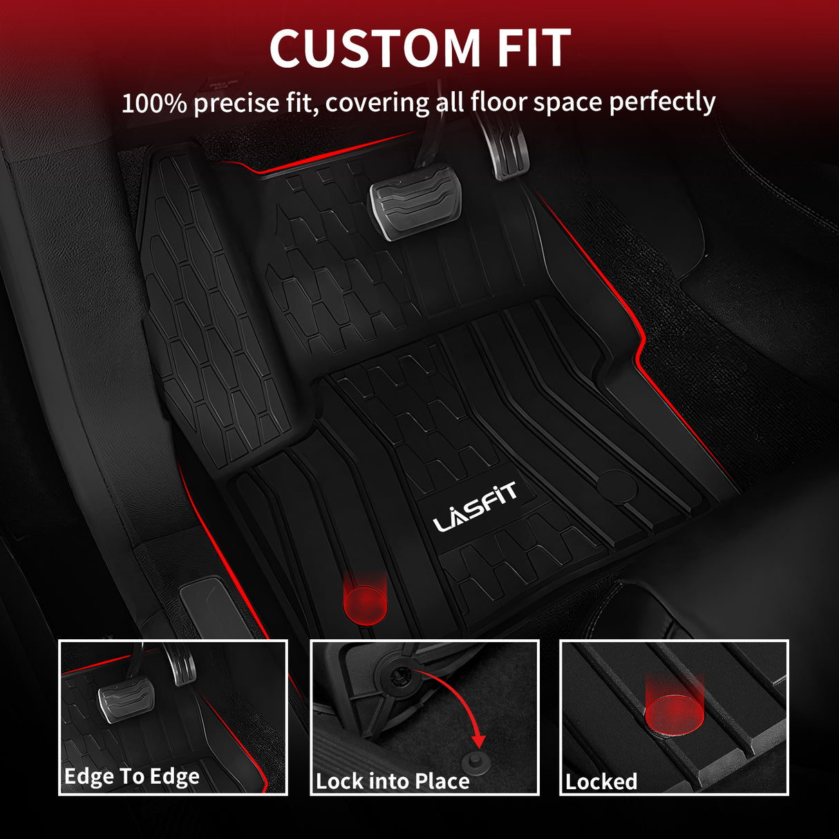 Lincoln MKC Custom Fit Floor Mats