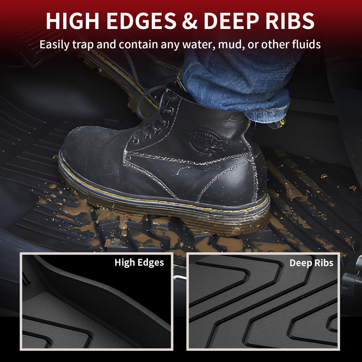 Mazda CX 5 High Edges Floor Mats