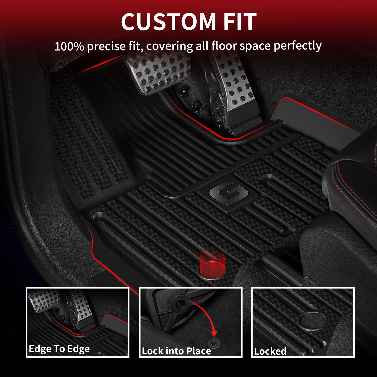 Mercedes-Benz G-CLASS SUV 2019-2024 Floor Mats