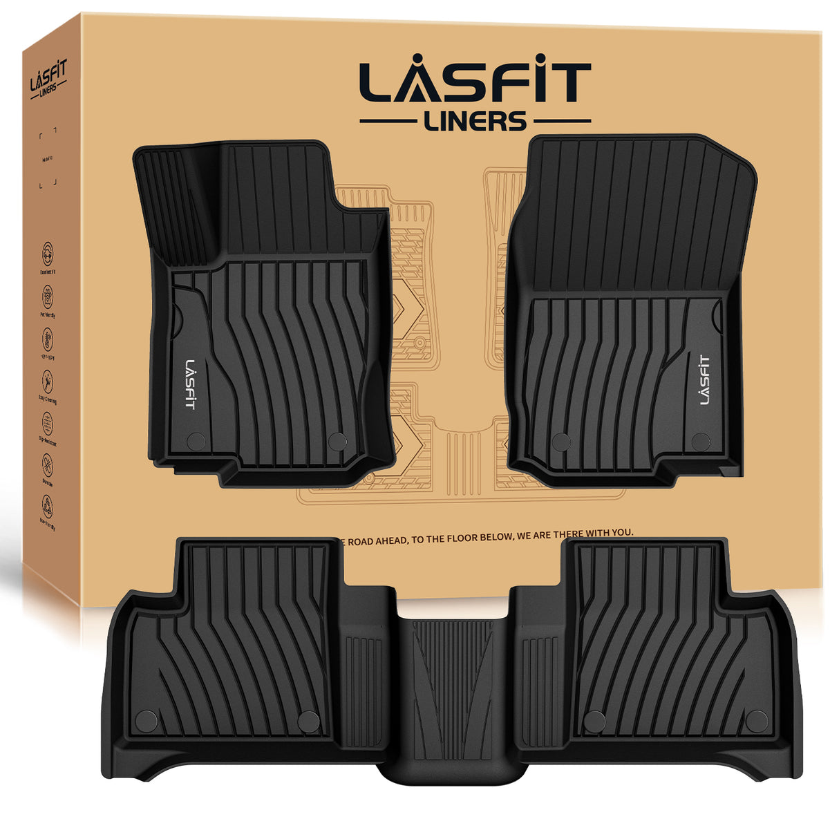 Mercedes-Benz GLE 2016-2019 Custom Floor Mats