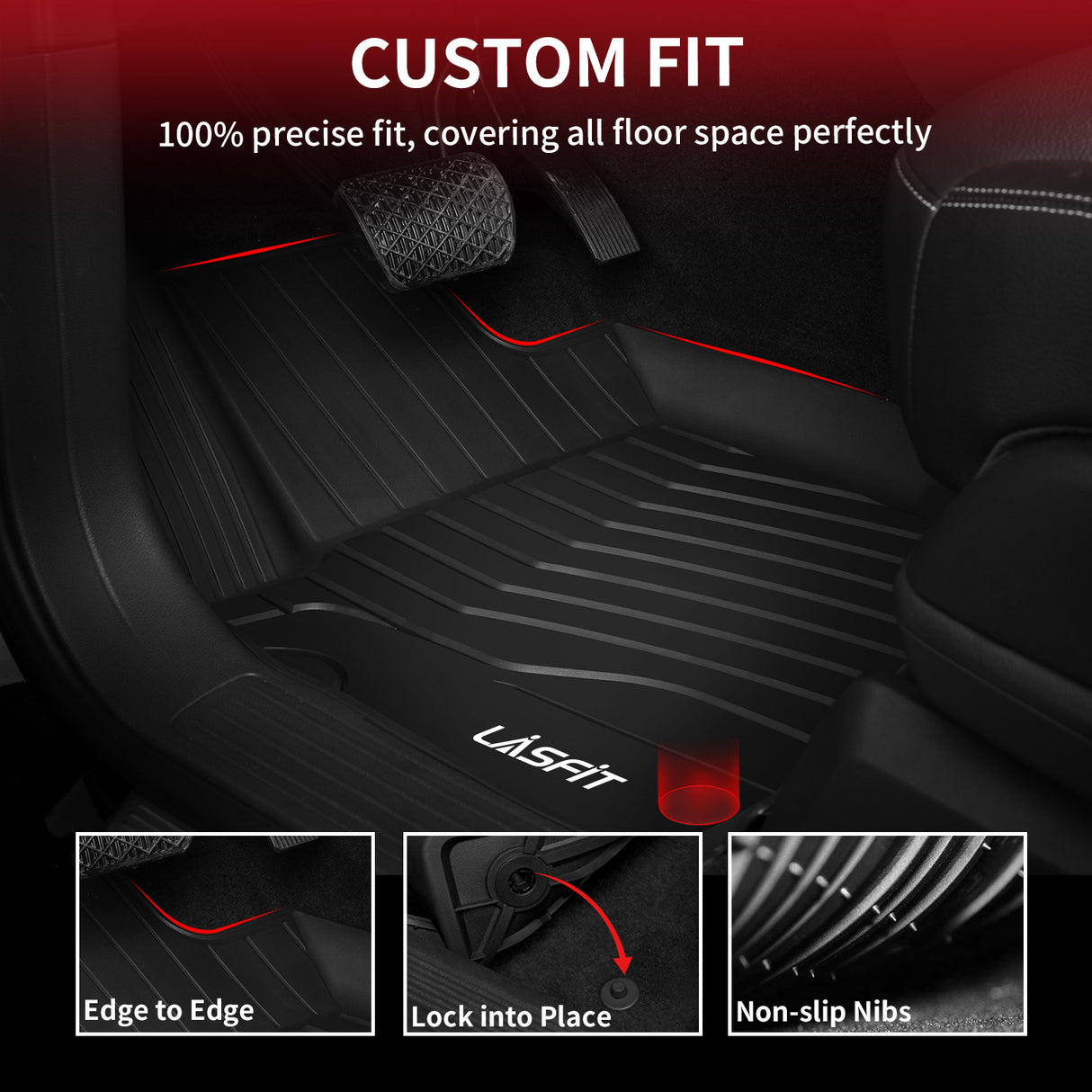 Mercedes-Benz GLE Custom Fit Floor Mats