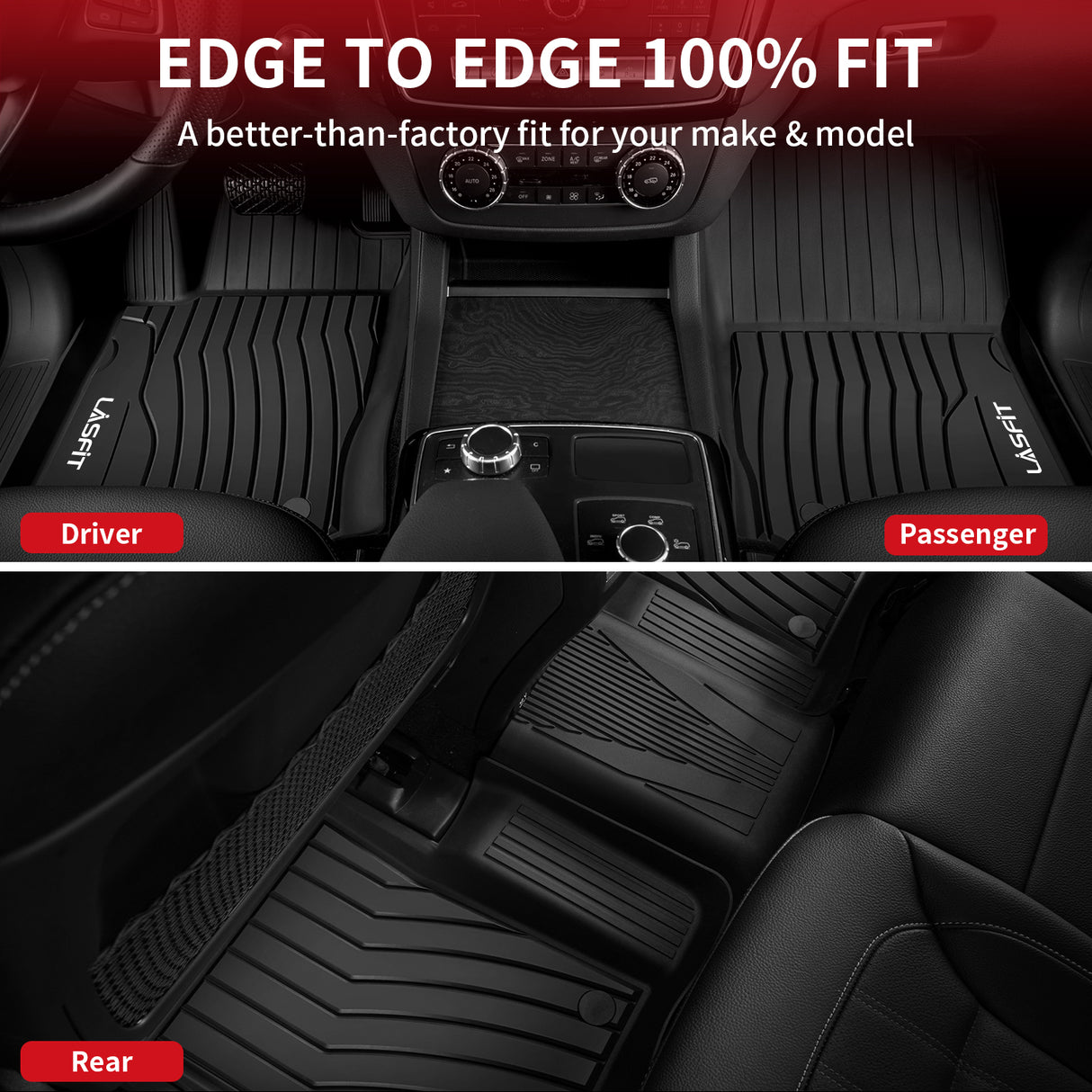 Mercedes-Benz GLE Edge to Edge Floor Mats