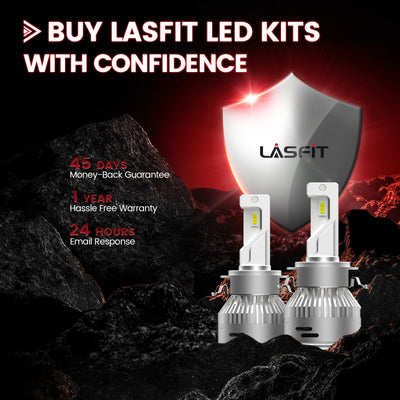 Lasfit custom-made H7 led bulbs warranty policy