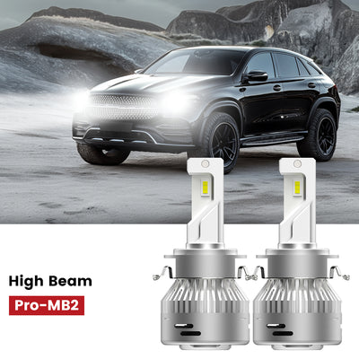 Pro-MB2 led bulbs fit for 2016-2019 Mercedes-Benz GLE Class high beam