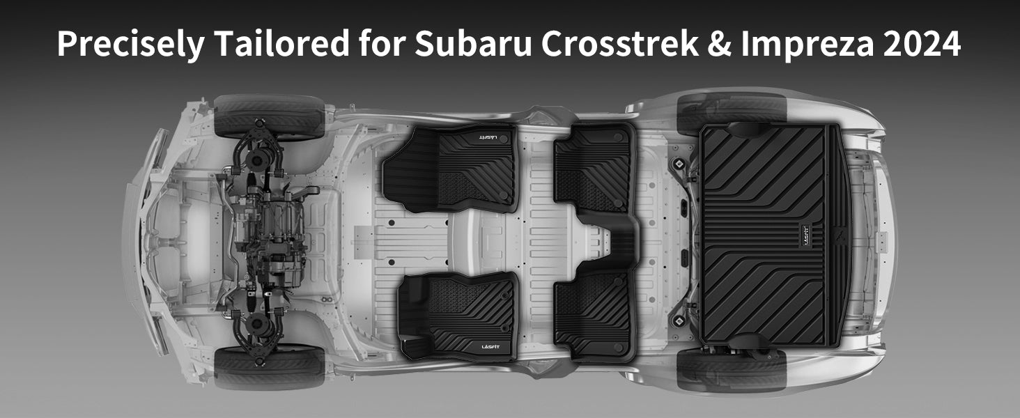 Custom Floor mats for Subaru Impreza 2024-2025, Don't fit Manual Transmission