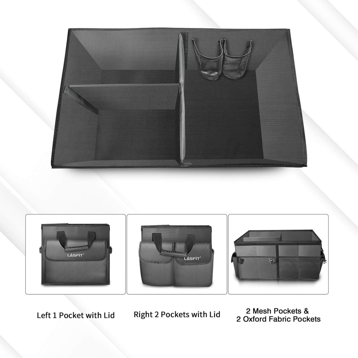 Sizes of Trunk Organizer Cargo Organizer