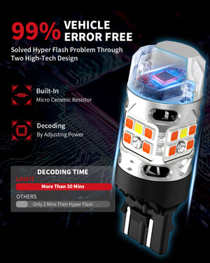 7443 led bulbs full error free