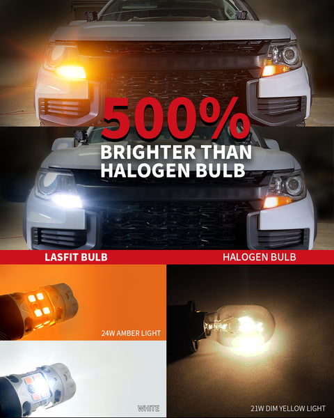 T3-7443D led bulbs brighter than halogen bulbs