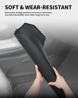 Fit For 2020-2023 Tesla Model Y Center Console Side Anti Kick Pads Water Resistant & Dirt Protector Cover Pad Matte Console Protector Interior Accessories