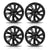 Fit For Tesla Model 3 2017-2023 Wheel Protection Covers Hub Caps, Fit 18 Inch Wheel ONLY