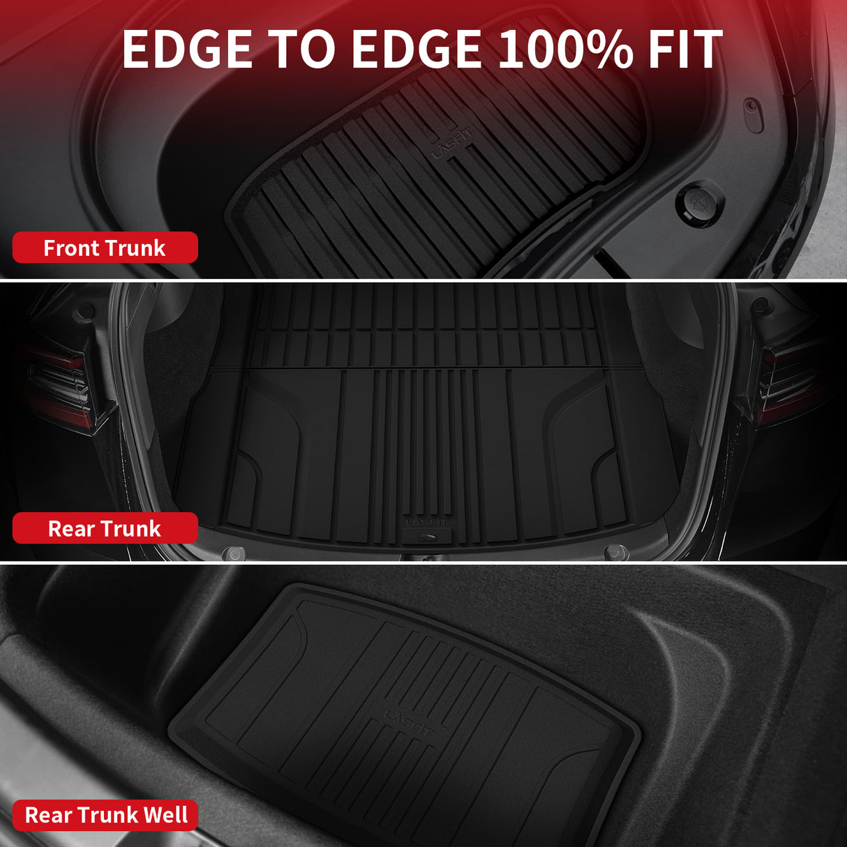 Tesla Model 3 Highland 2024 Edge to Edge Floor Mats