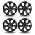 Fit For Tesla Model Y 2020-2023 Wheel Protection Covers Hub Caps, Fit 19 Inch Wheel ONLY