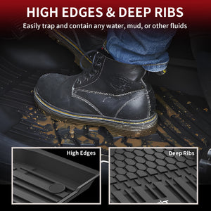 Toyota Sienna High Edges Floor Mats