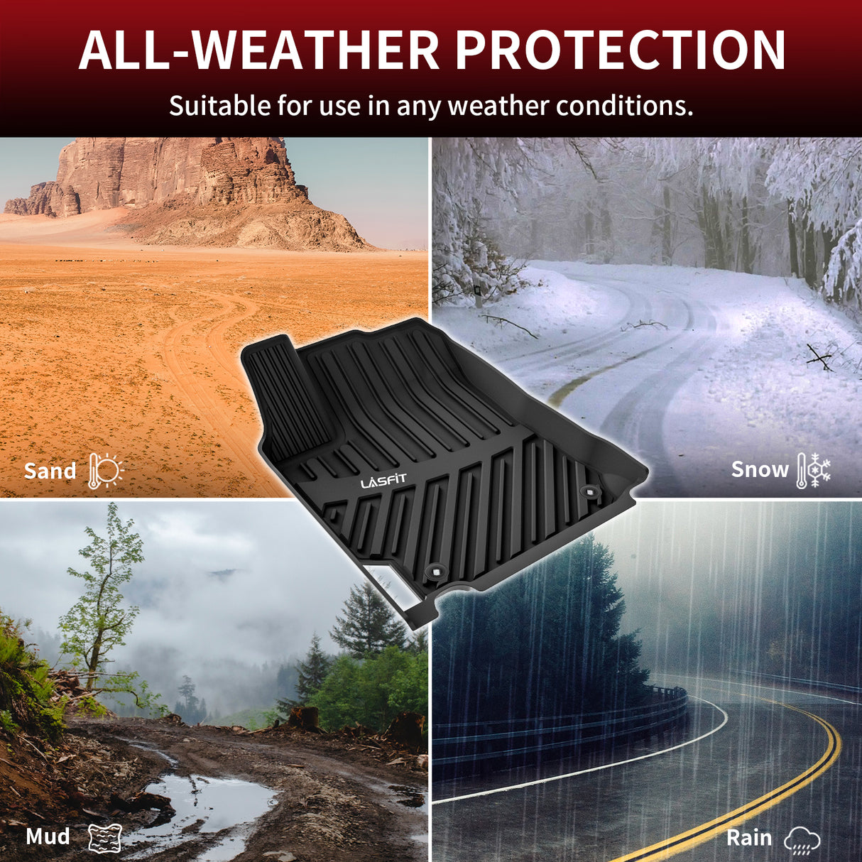 Toyota Camry All Weather Floor Mats