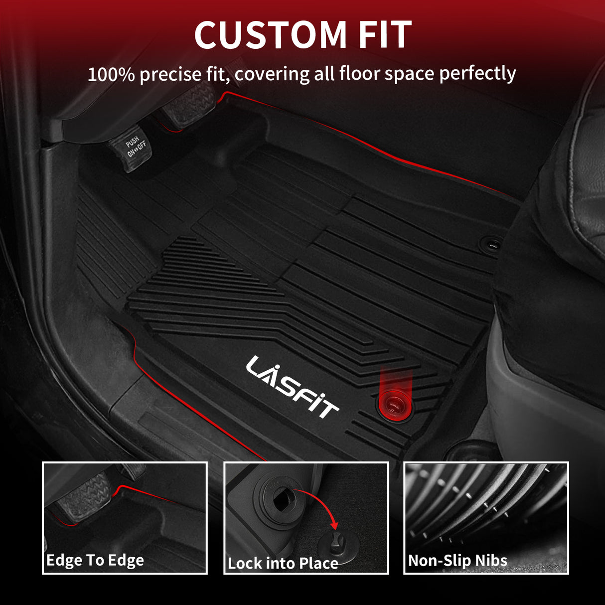 Toyota Tundra Crew Max Custom Fit Floor Mats