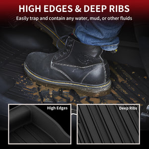 Toyota Tundra Crew Max High Edges Floor Mats