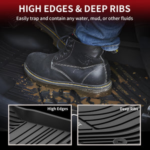 Toyota Tundra Custom Floor Mats High Edges