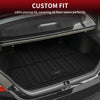 Fit for Toyota Camry 2018-2024 Custom Floor Mats TPE Material 1st & 2nd Row Seat, Don't Fit Hybrid & AWD