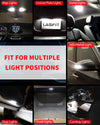 White 168 led lights for multiple light position