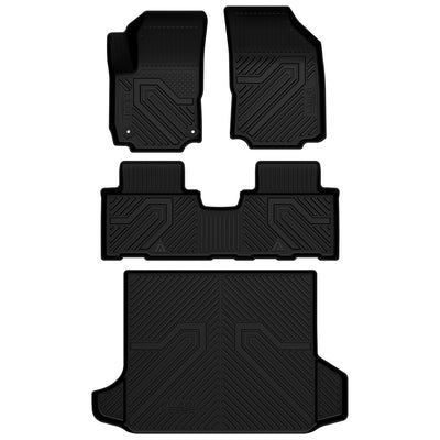 Fit for Chevy Equniox 2018-2024 All-weather Floor Mats & Cargo Mat, Don't Fit Equinox EV Model