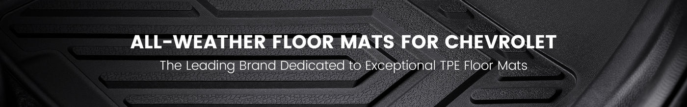 All-weather Custom Floor Mats for Chevrolet