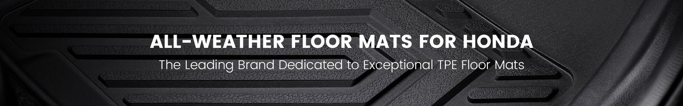 All-weather Custom Floor Mats for Honda