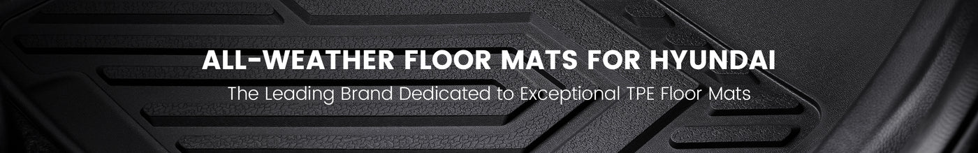 All-weather Custom Floor Mats for Hyundai