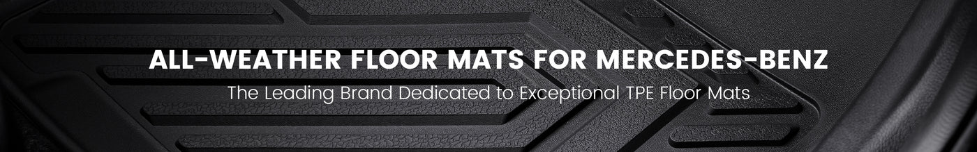 All-weather Custom Floor Mats for Mercedes-Benz