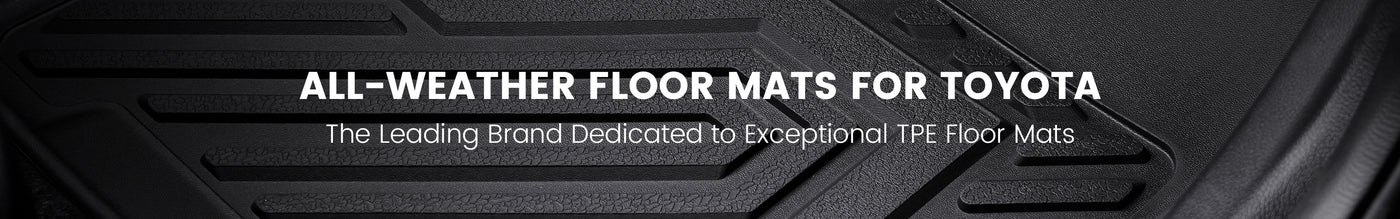 All-weather Custom Floor Mats for Toyota