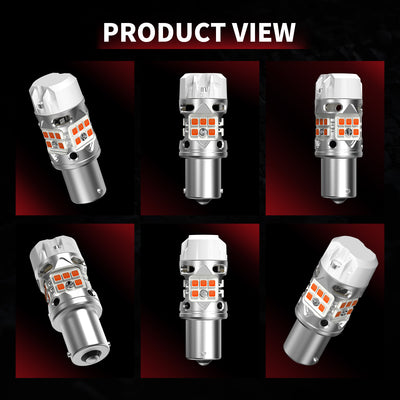 The product details of amber T3-1156 led bulbs