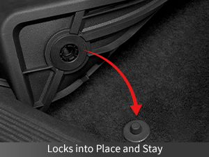 BMW X4 2019-2024 Floor Mats Locks