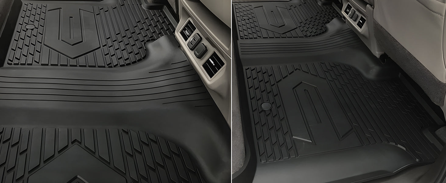 Cadillac Escalade floor mats 2nd Row