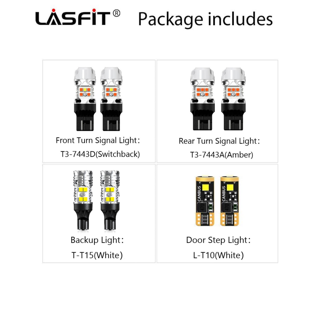 combo package led bulbs fit for 2019-2024 Subaru Forester