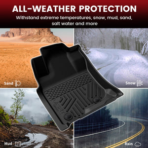 Fit for 2013-2024 Toyota 4Runner All Weather Floor Mats