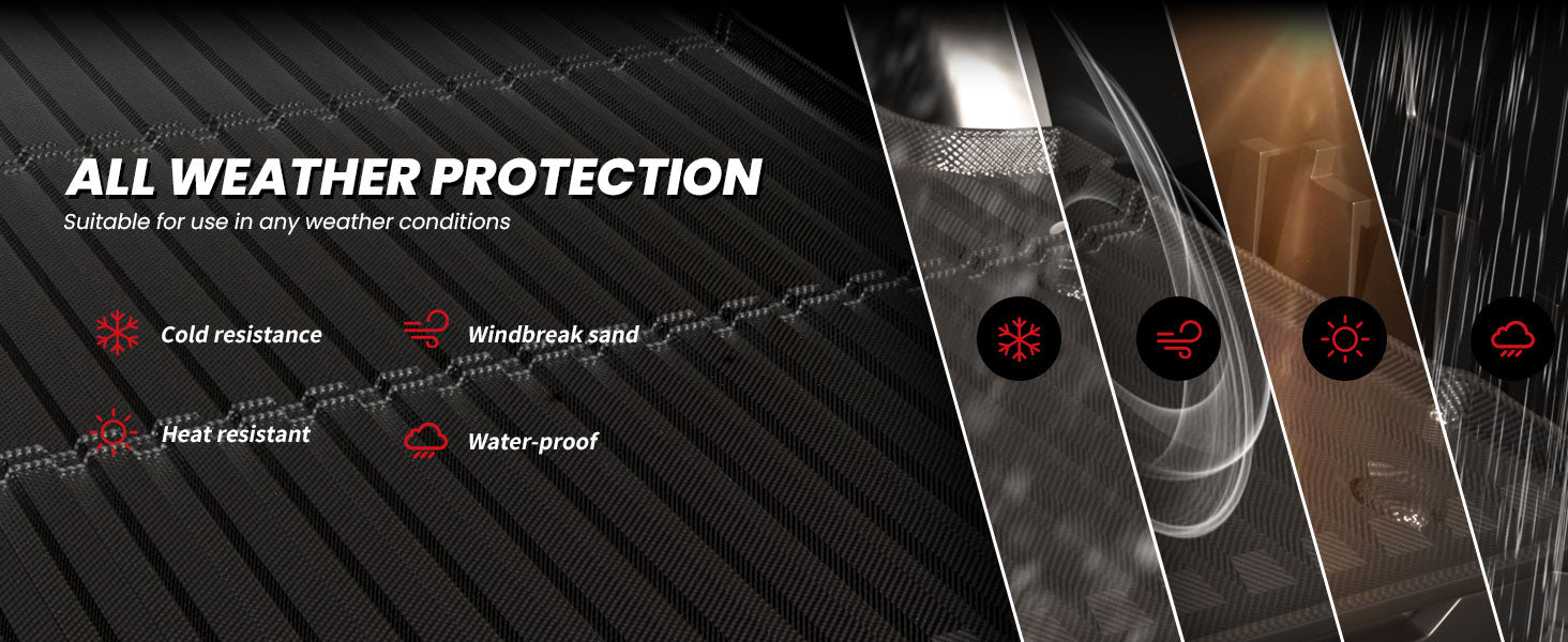 Toyota Tundra 5.5FT 2022-2024 All-weather protection