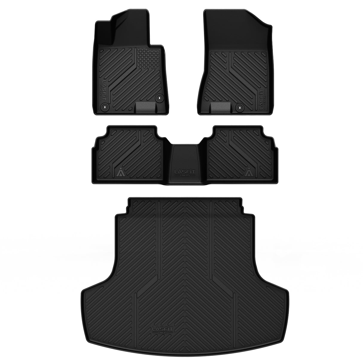 Fit for 2020-2025 Hyundai Sonata Floor Mats / Cargo Mat, Fit FWD Only, Not Fit Hybrid