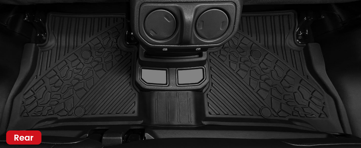 2021-2025 Jeep Wrangler 4xe Floor Mats 2nd Row