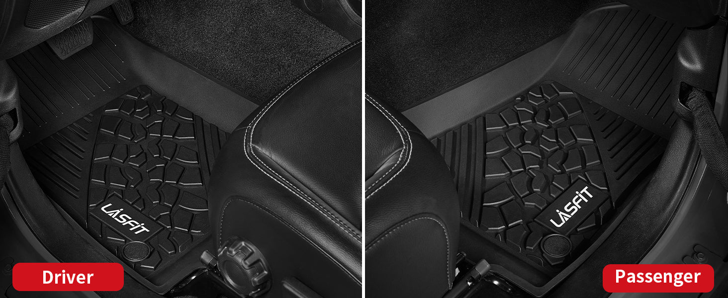 Custom fit floor mats for Jeep Wrangler JL