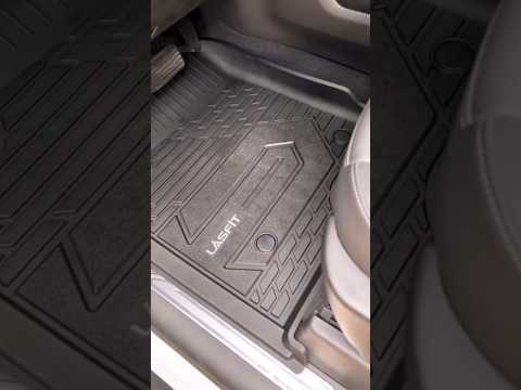 Fit for 2019-2025 Chevrolet Silverado 1500 Crew Cab Custom Floor Mats, with Factory Carpeted Storage