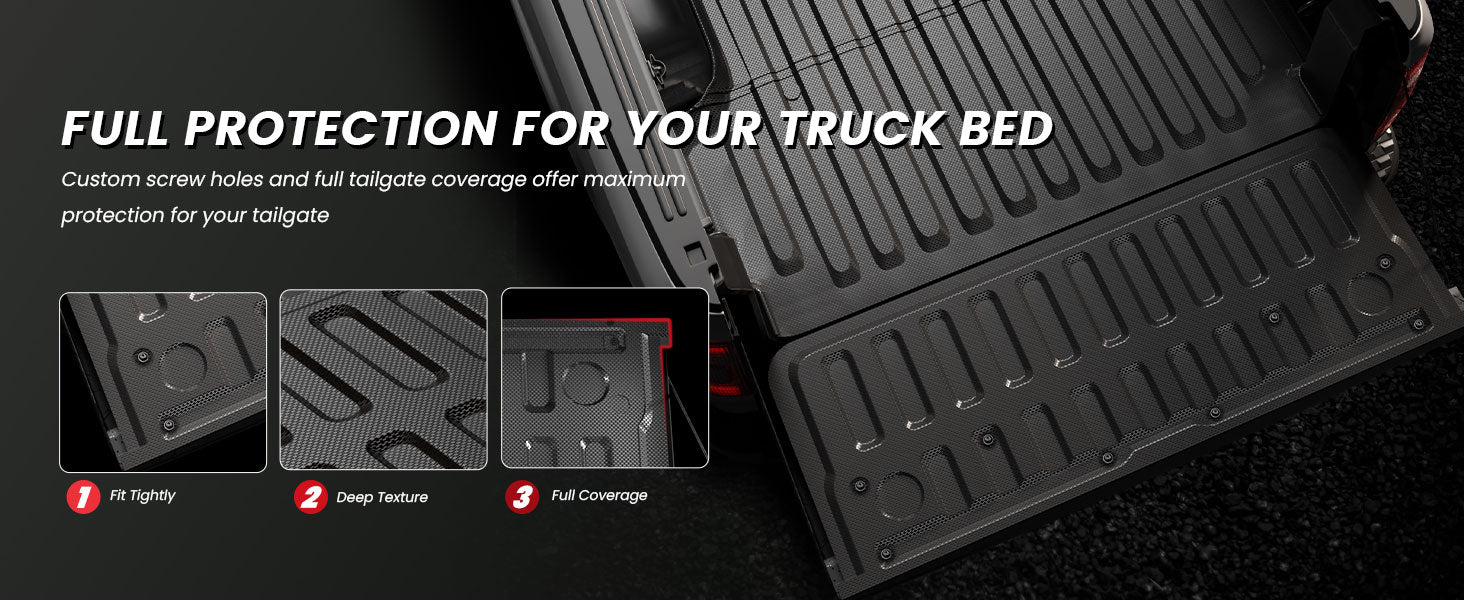 Custom fit Tailgate mat for 2025 Ram 1500