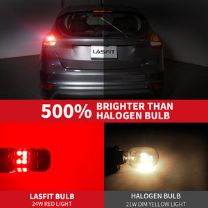 red T3-3157 led bulbs 500% brighter than halogen bulbs